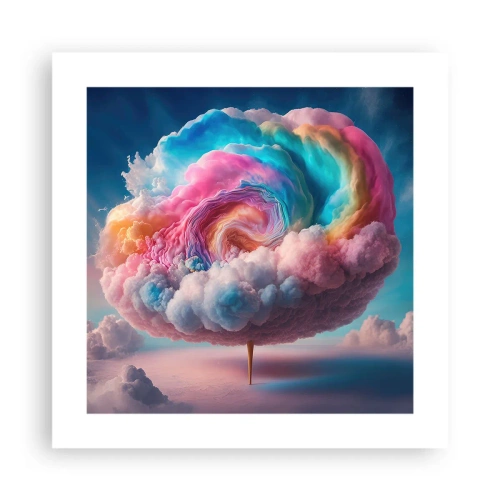 Poster - Visul unui parc de distracții - 40x40 cm