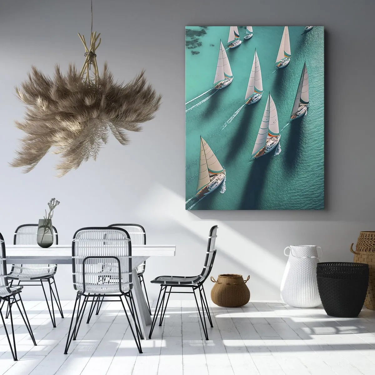 Tablou pe pânză - Cursa cu vântul - 50x70 cm