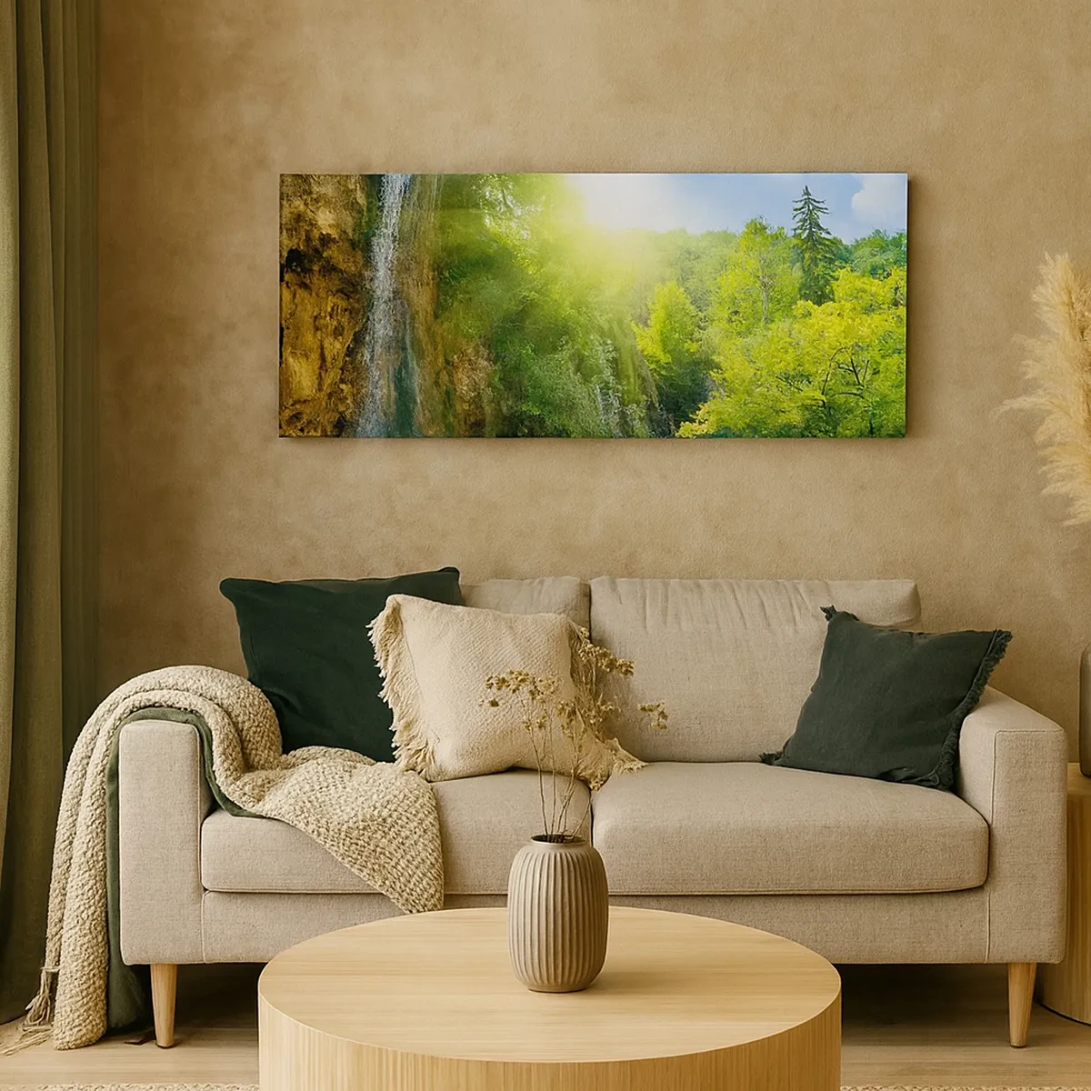 Tablou pe pânză - Trebuie să fie Edenul - 30x30 cm