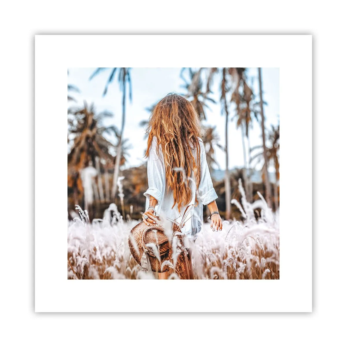 Poster - Născută din puful de iarbă - 30x30 cm