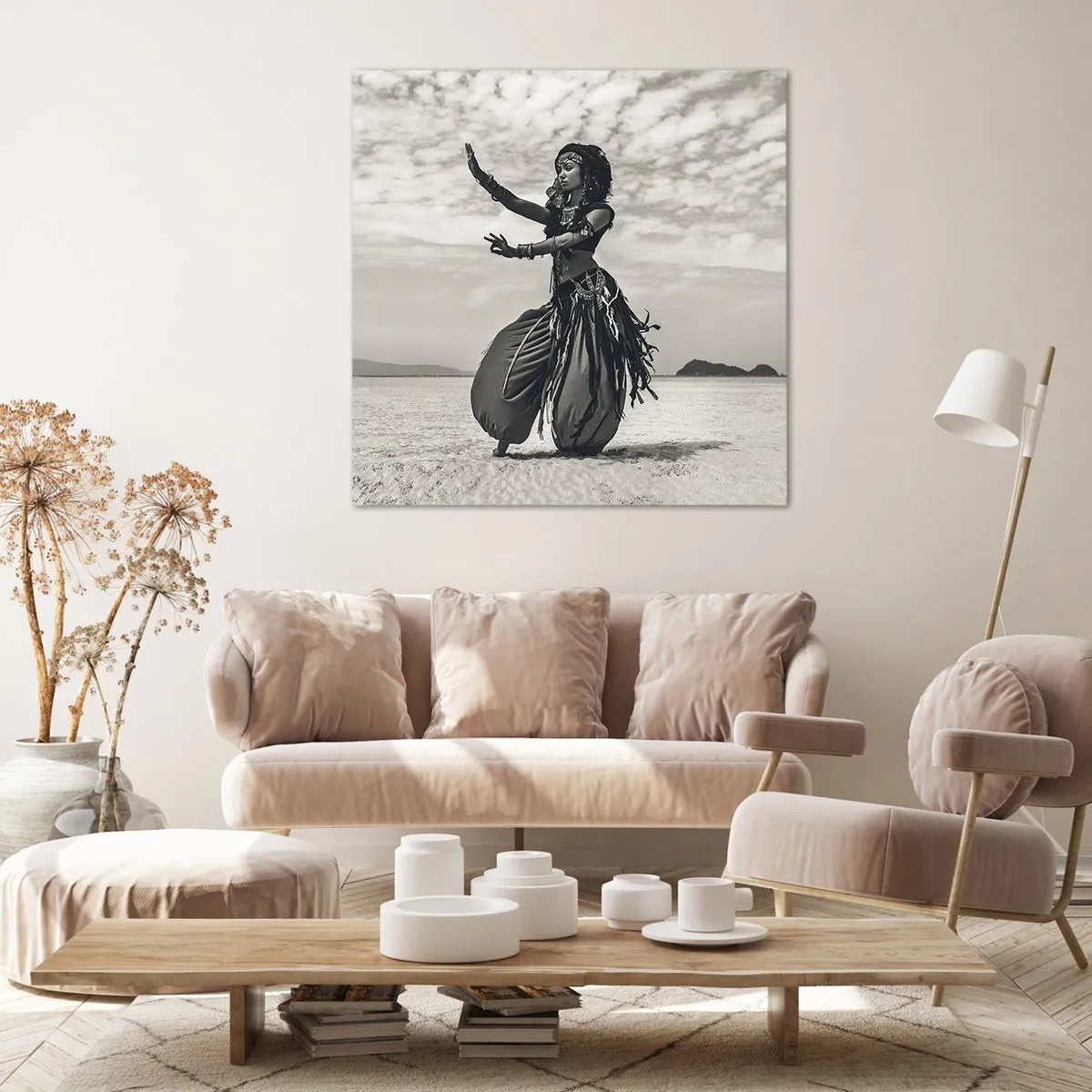 Tablou pe pânză - Dansul insulelor sudice - 30x30 cm