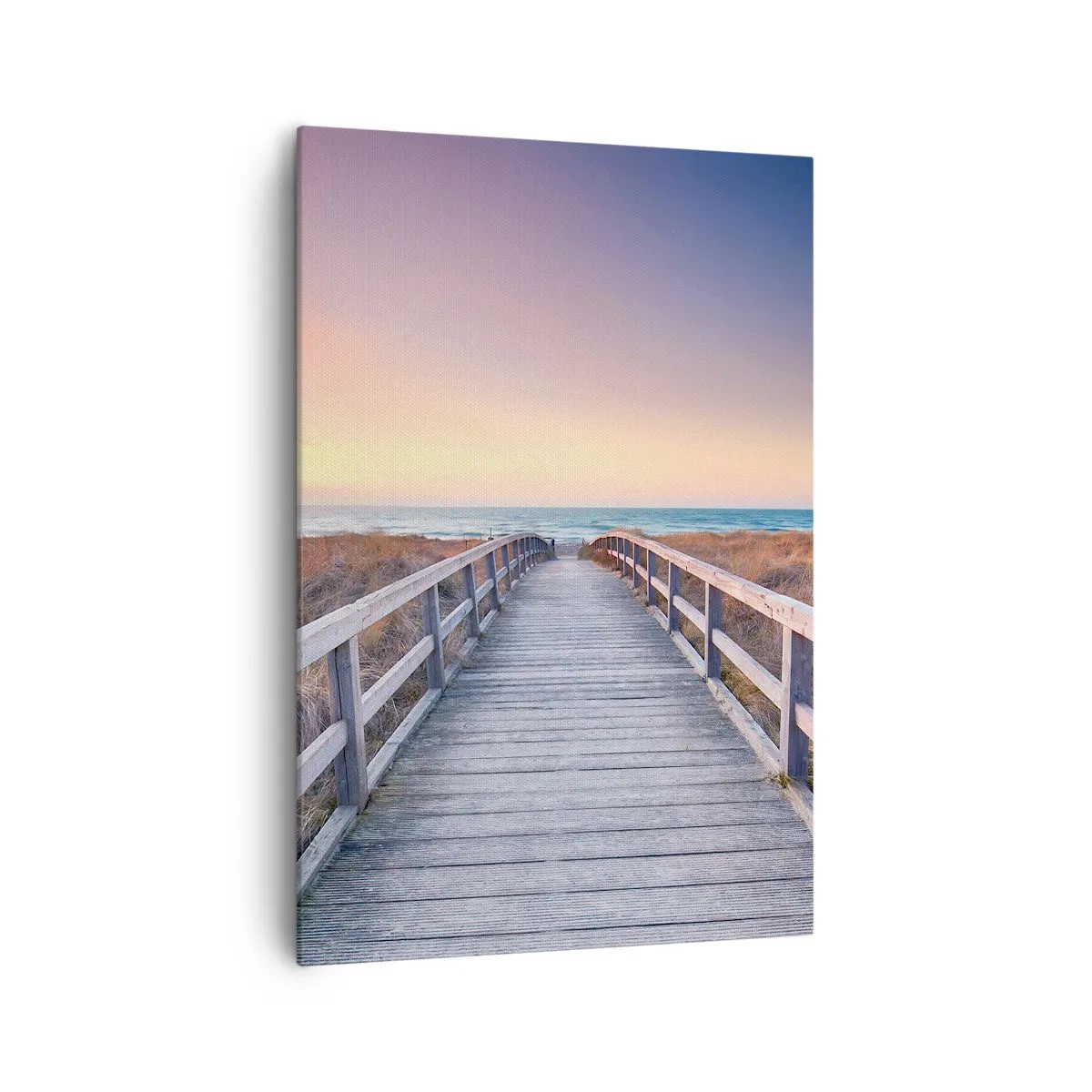 Tablou pe pânză - Aurora baltică de seară - 70x100 cm