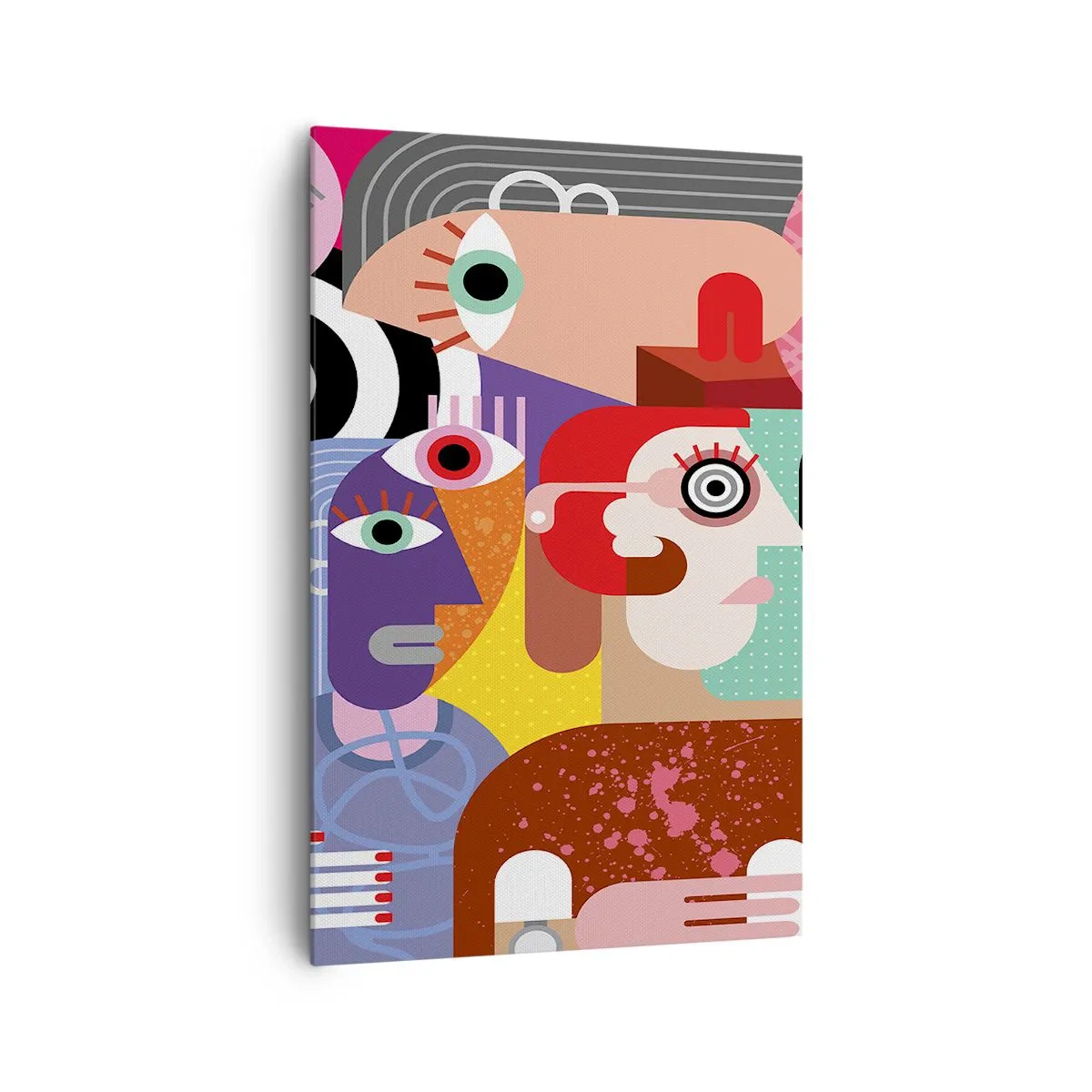 Tablou pe pânză - Am venit de la domnul Picasso - 80x120 cm