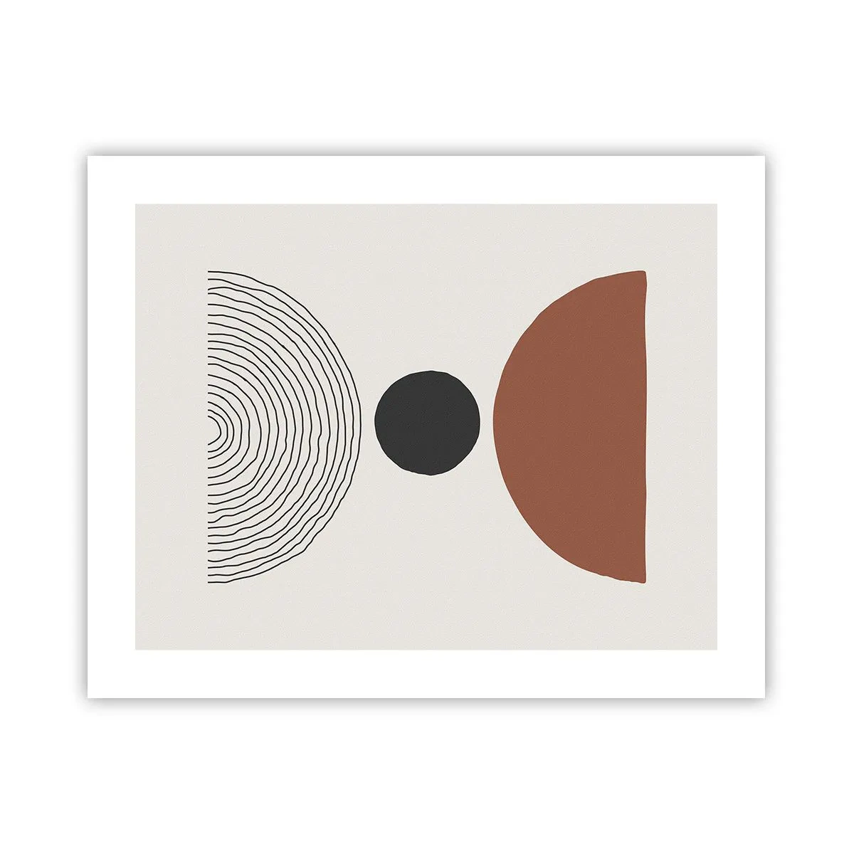 Poster - În centrul atenției - 50x40 cm