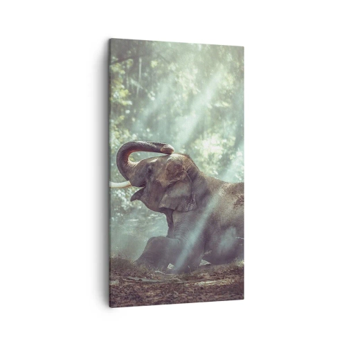 Tablou pe pânză - Și ascultă asta... - 45x80 cm