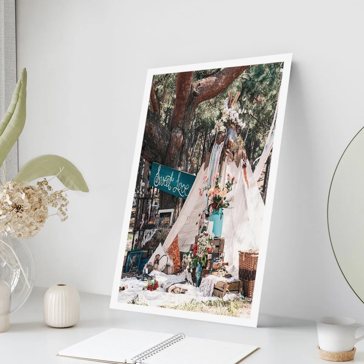 Poster - Make love… - 30x40 cm