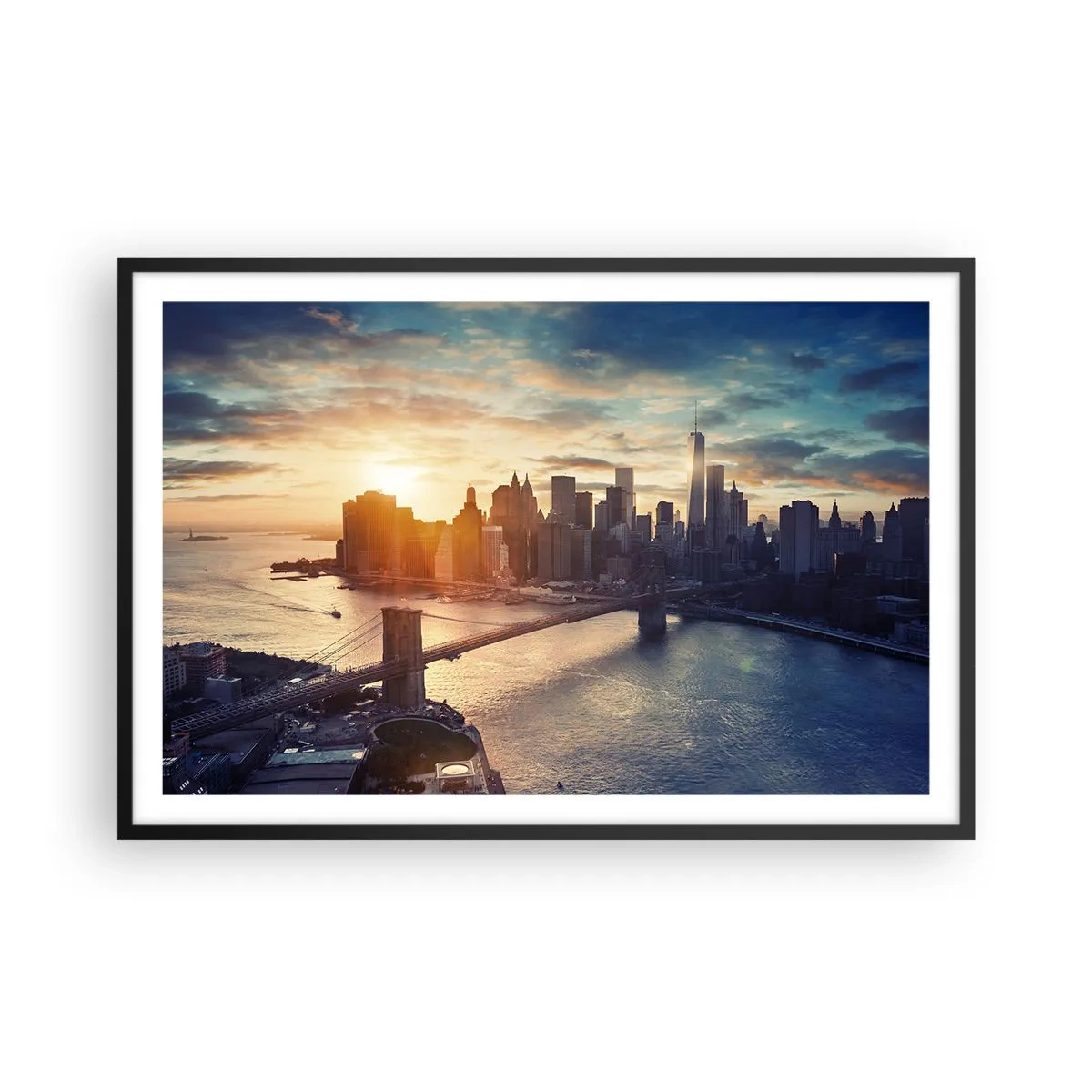 Poster în ramă neagră - Un monument al culturii occidentale - 91x61 cm