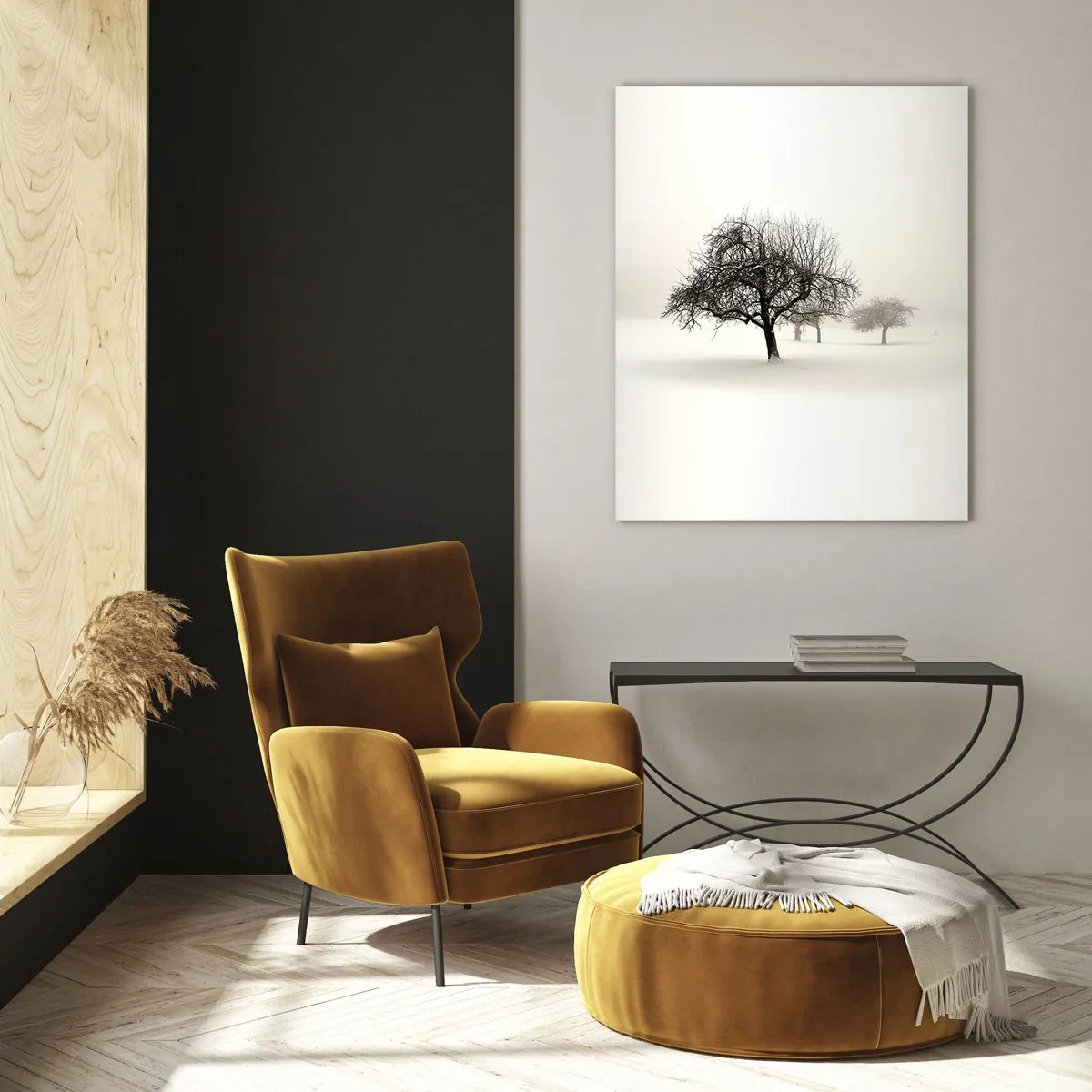 Tablou pe sticlă - Hibernare - 50x70 cm