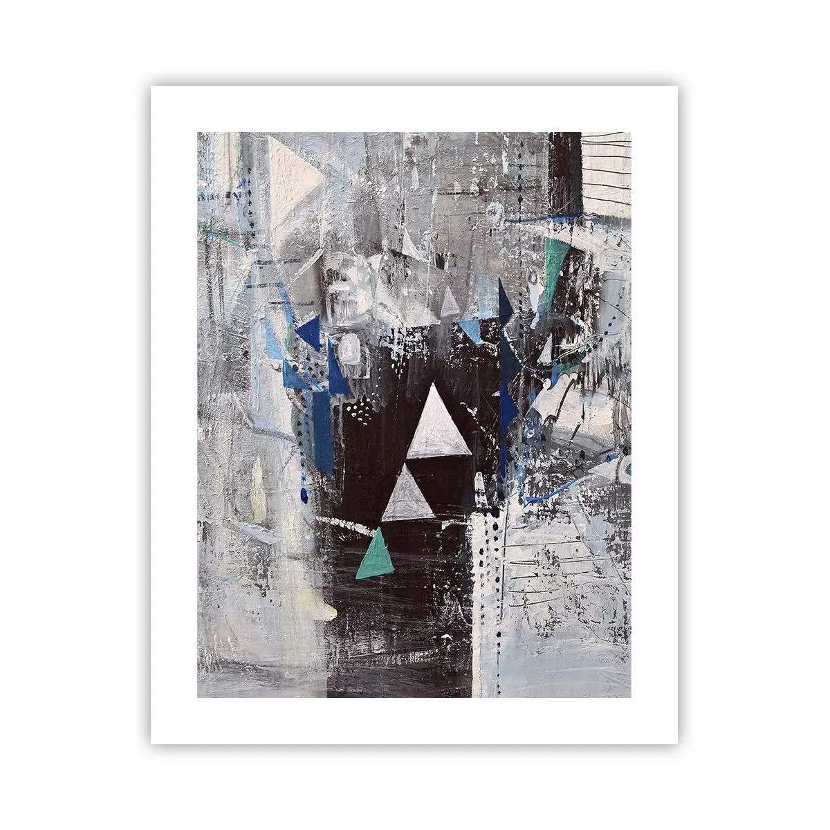 Poster - Ordinea superioară a triunghiurilor - 40x50 cm