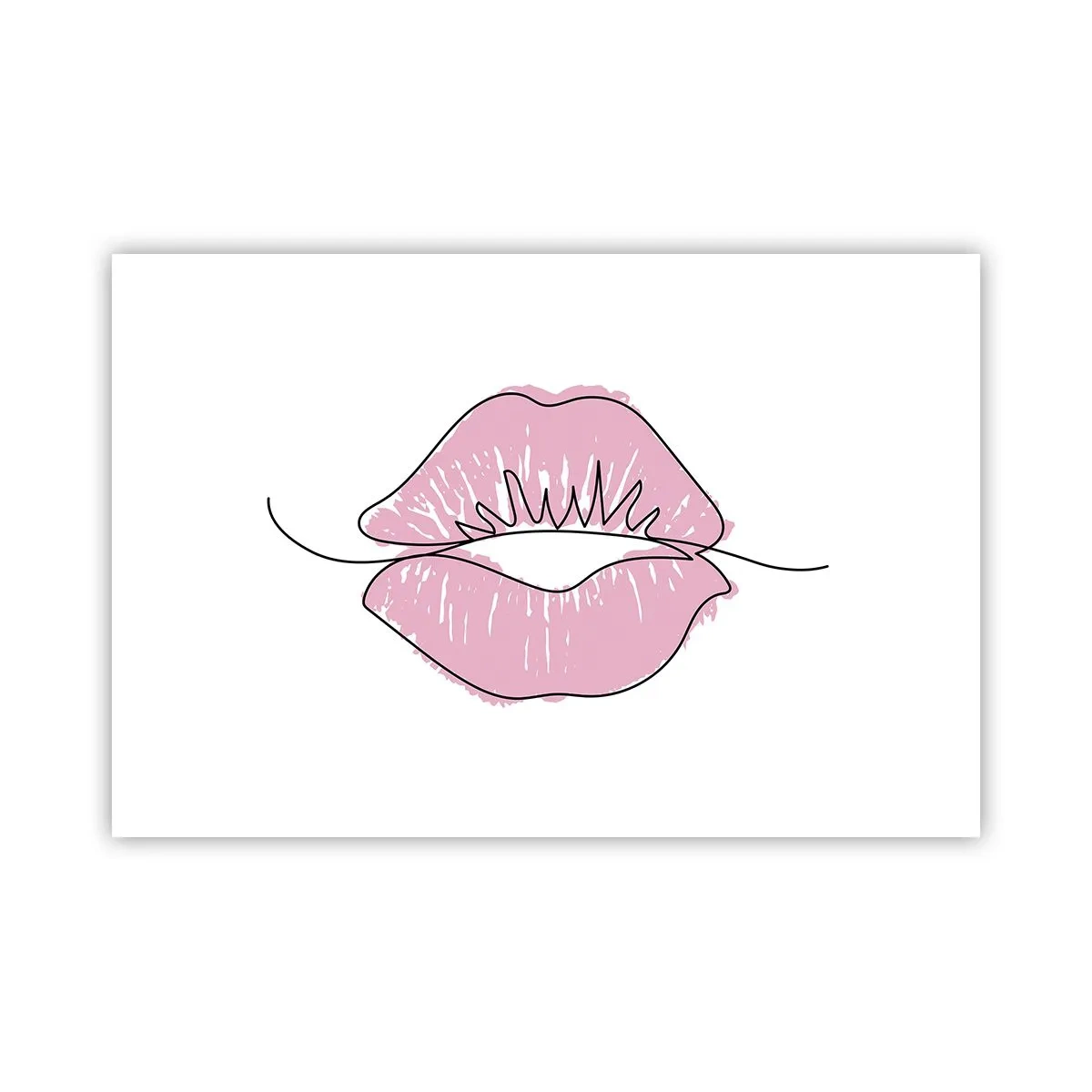 Poster - Vrei un sărut? - 91x61 cm