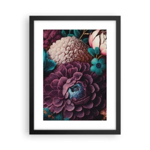 Poster în ramă neagră - Natura în abundență - 30x40 cm