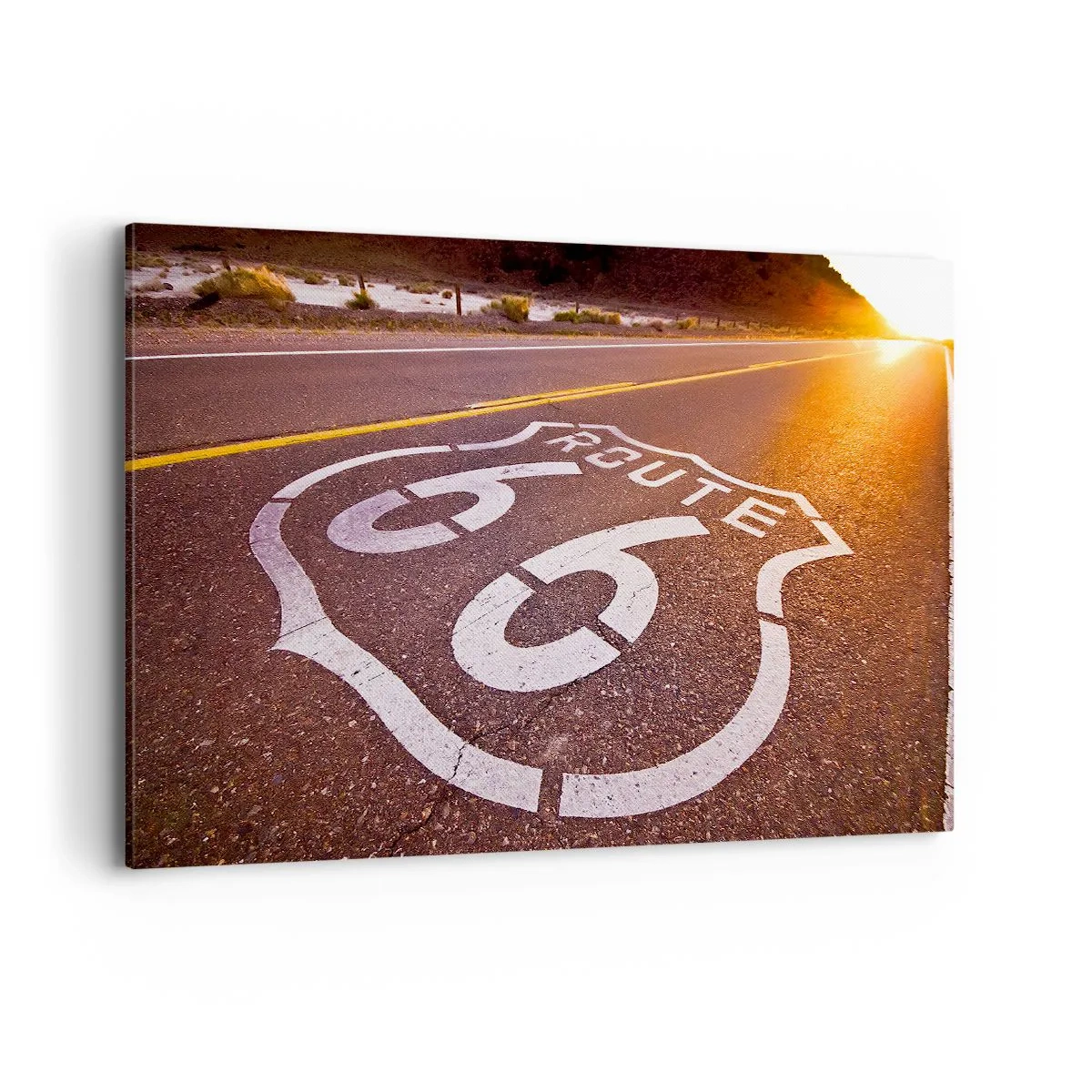 Tablou pe pânză - Celebrul Route 66 - 100x70 cm