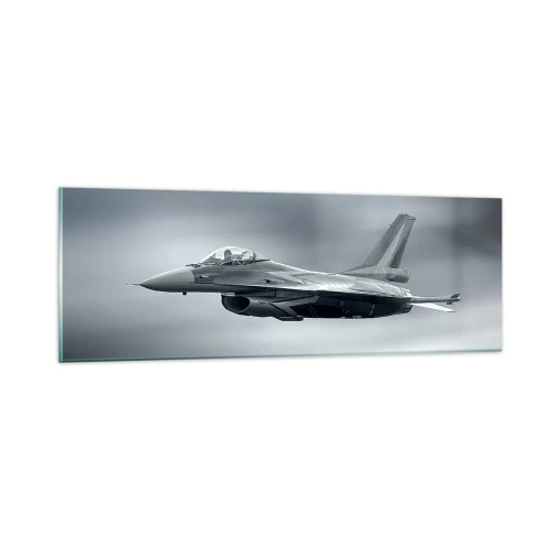 Tablou pe sticlă - Vrei să mă provoci? - 90x30 cm