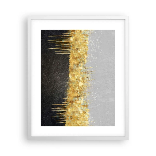 Poster în ramă albă - Înăuntru și în sus - 40x50 cm