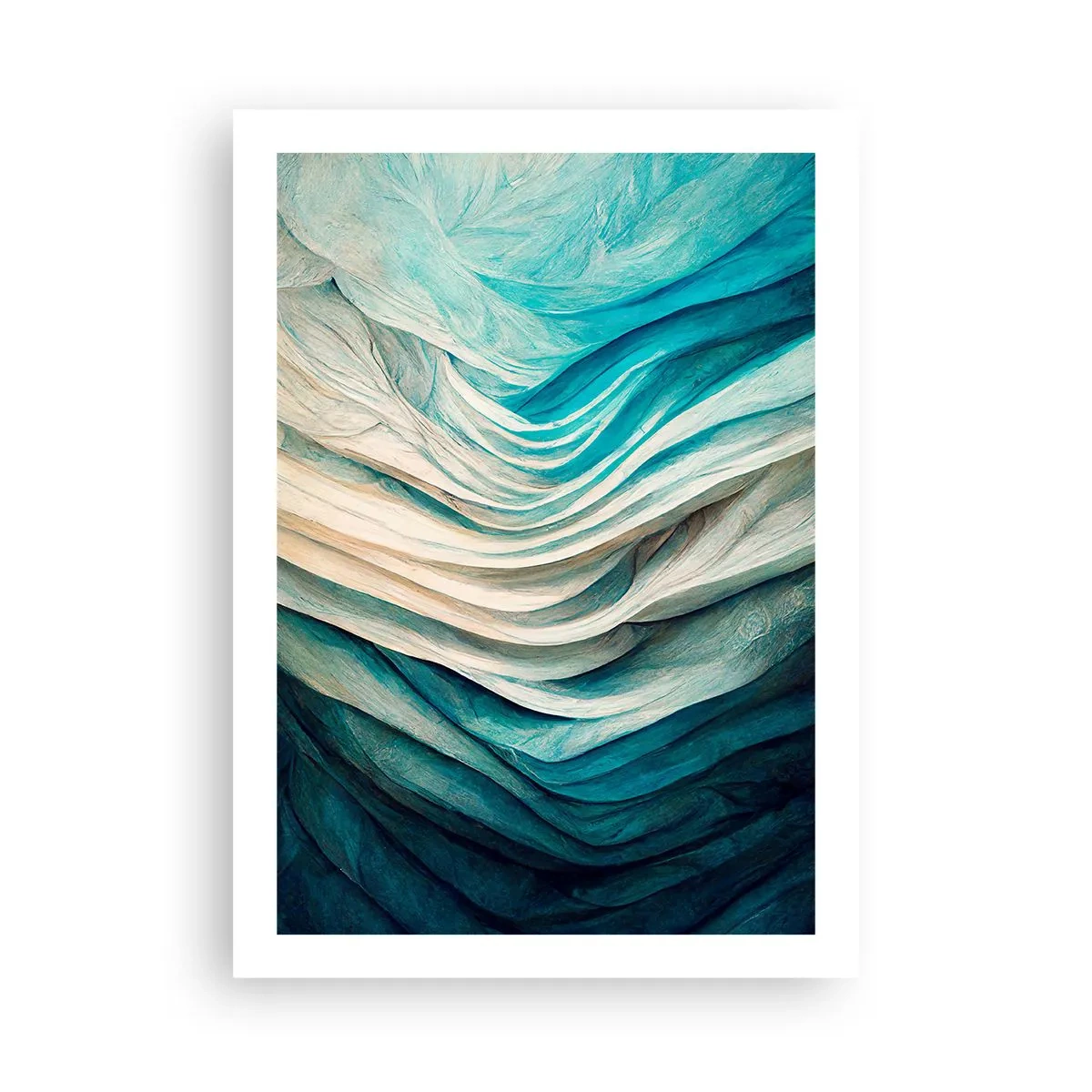Poster - Insațiabilitate albastră - 50x70 cm