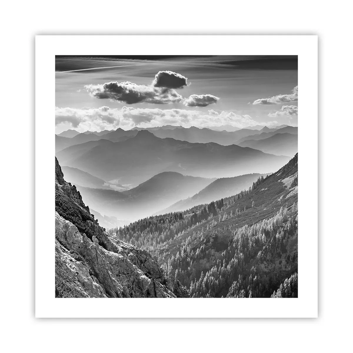 Poster - Dincolo de orizont - 50x50 cm