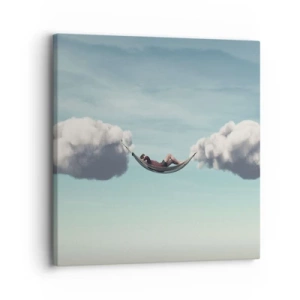 Tablou pe pânză - Fericirea momentului - 30x30 cm