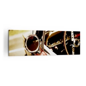 Tablou pe pânză - O mașină cu suflet - 160x50 cm