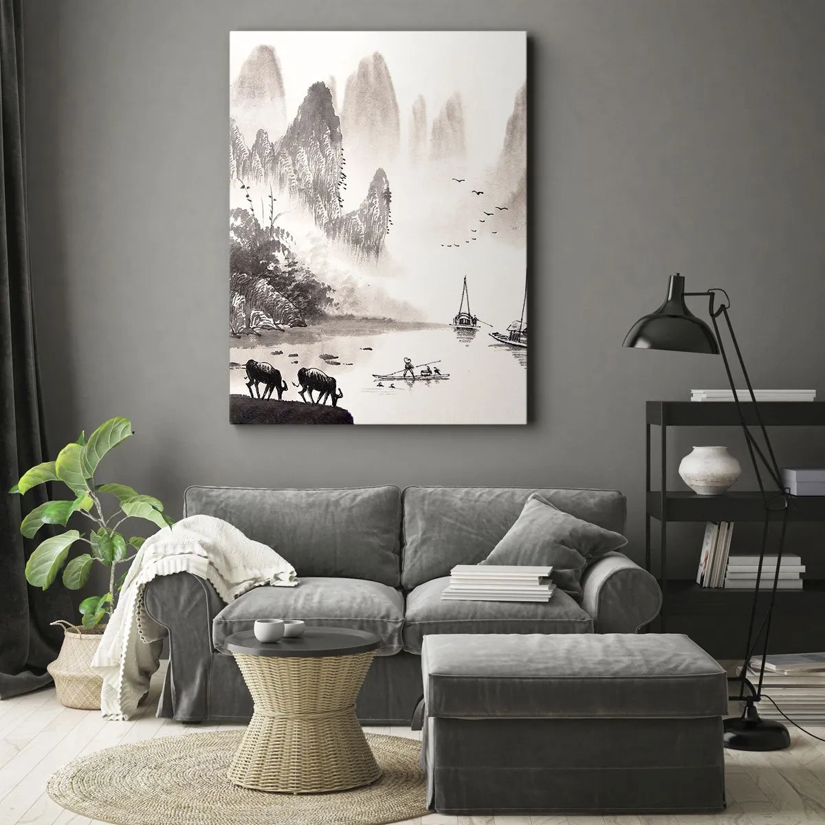 Tablou pe pânză - Viața exotică de zi cu zi a Estului - 50x70 cm