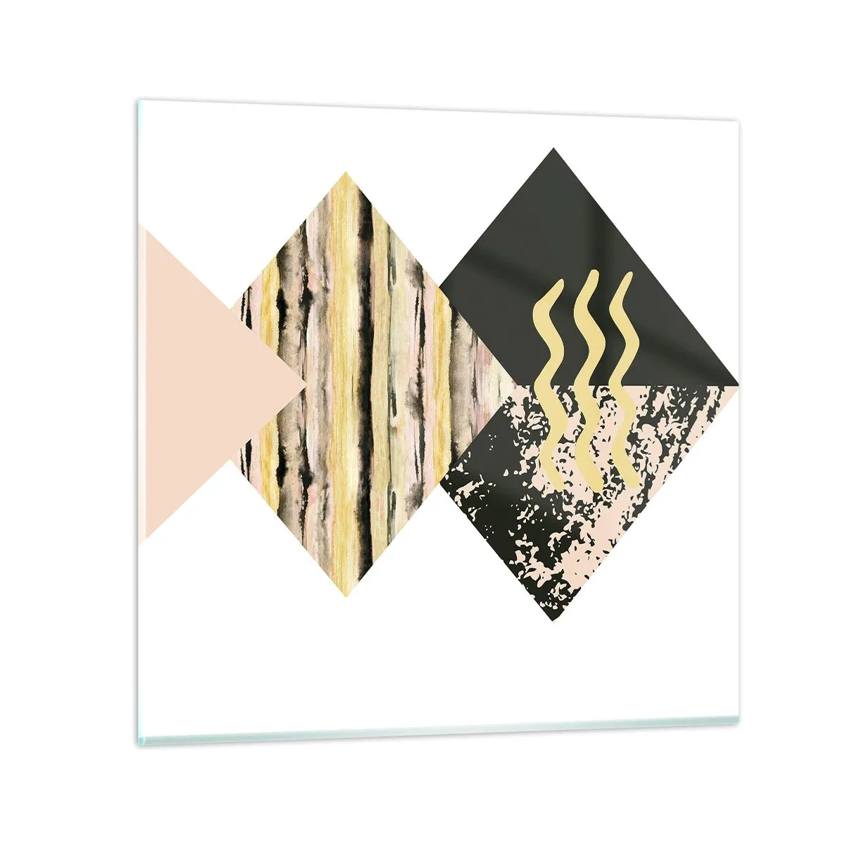 Tablou pe sticlă - Aparent simplu - 60x60 cm