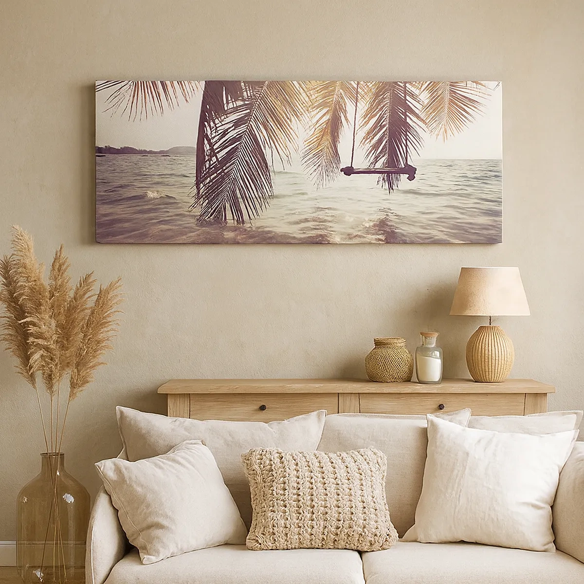 Tablou pe pânză - Poți să te dai în vânt după pofta inimii tale - 30x30 cm