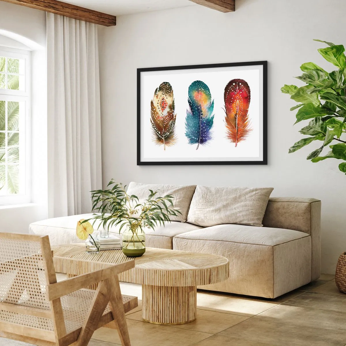 Poster în ramă neagră - Ritualuri, rituri, mistere - 100x70 cm