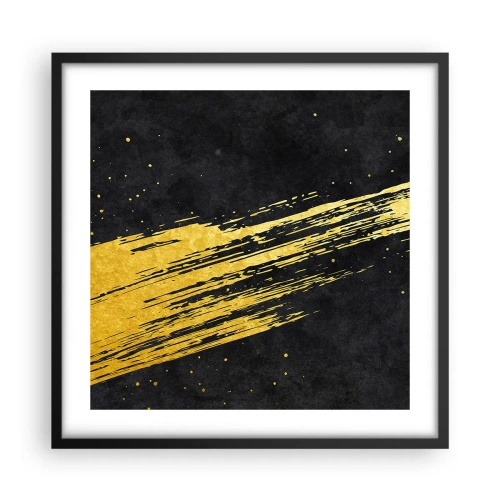 Poster în ramă neagră - Salt în hiperspațiu - 50x50 cm