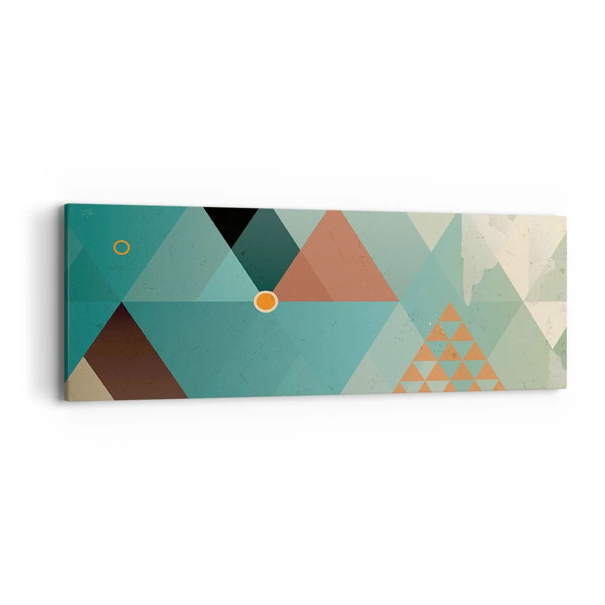 Tablou pe pânză - Unitatea multiplicității, multiplicitatea unității - 90x30 cm