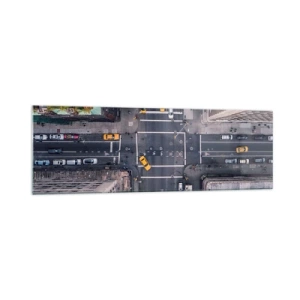 Tablou pe sticlă - O alegere simplă - 160x50 cm