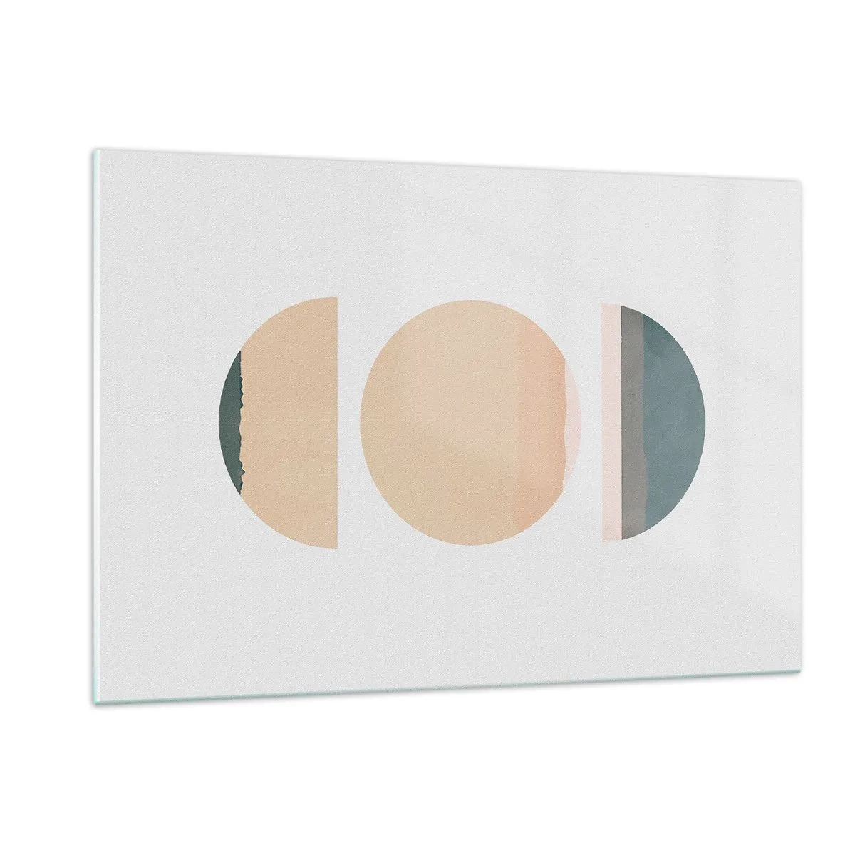 Tablou pe sticlă - Roată cu roată - 120x80 cm