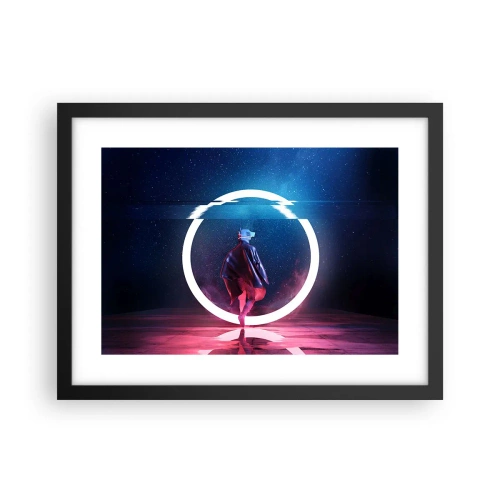 Poster în ramă neagră - Între lumi - 40x30 cm