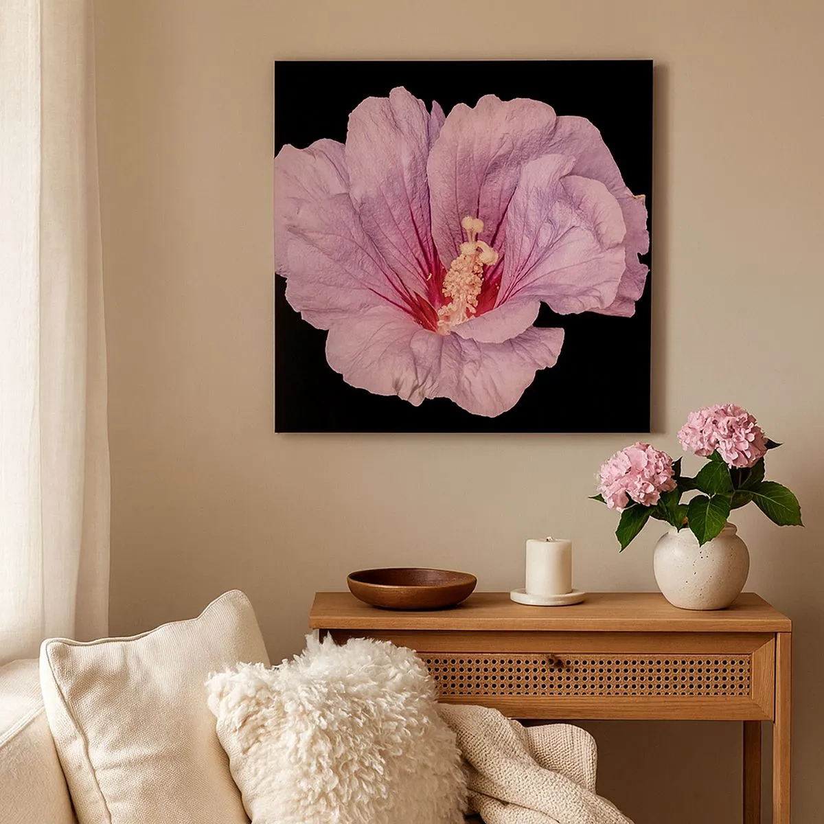 Tablou pe pânză - Direct la inimă - 30x30 cm