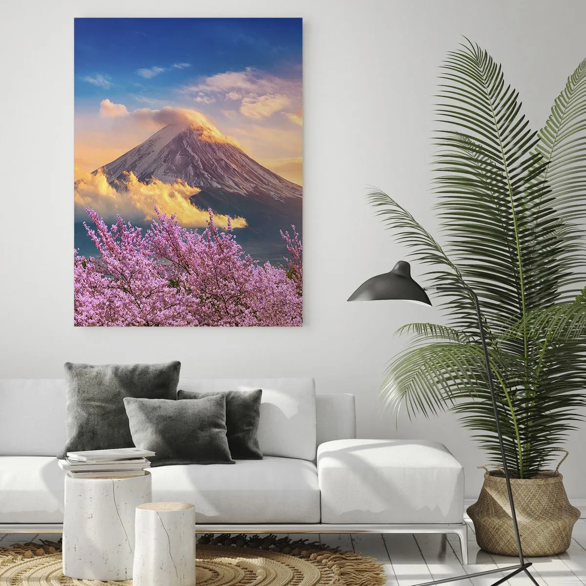 Tablou pe sticlă - Sfințenia japoneză - 50x70 cm