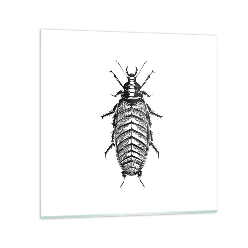 Tablou pe sticlă - Ce specimen! - 40x40 cm