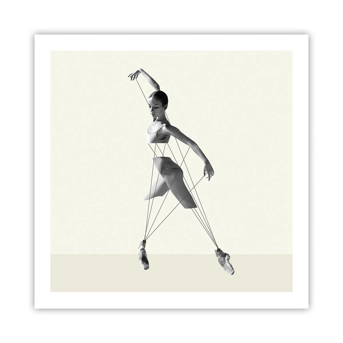 Poster - Într-un teatru de lumină - 60x60 cm