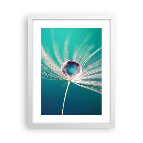 Poster în ramă albă - Moment mistic - 30x40 cm