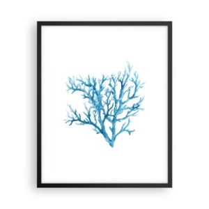 Poster în ramă neagră - Filigranul marin - 40x50 cm