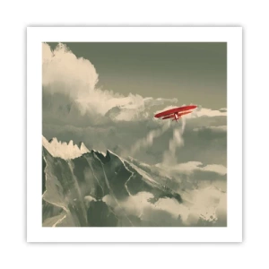 Poster - Un pionier neînfricat - 50x50 cm