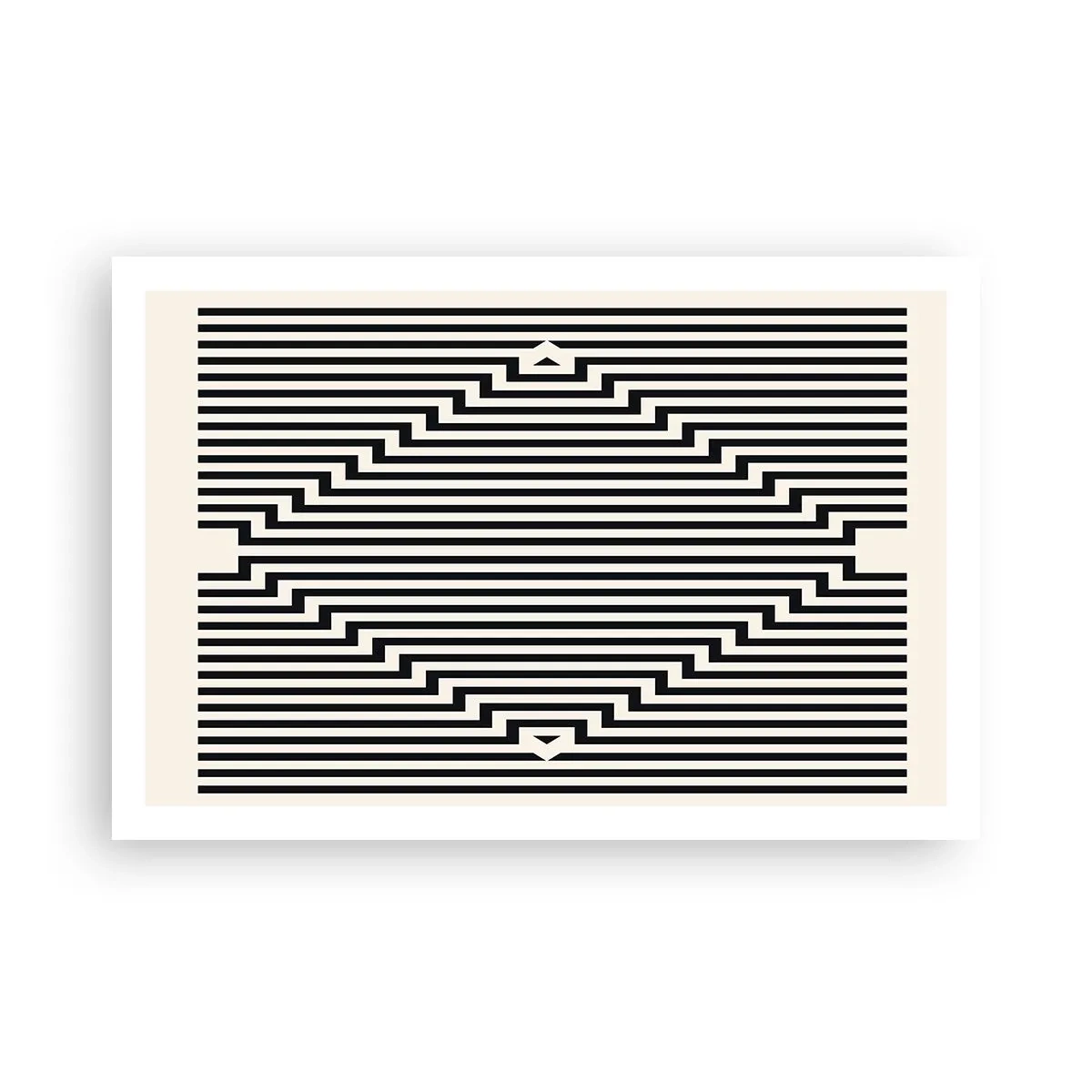 Poster - Iluzie geometrică - 91x61 cm