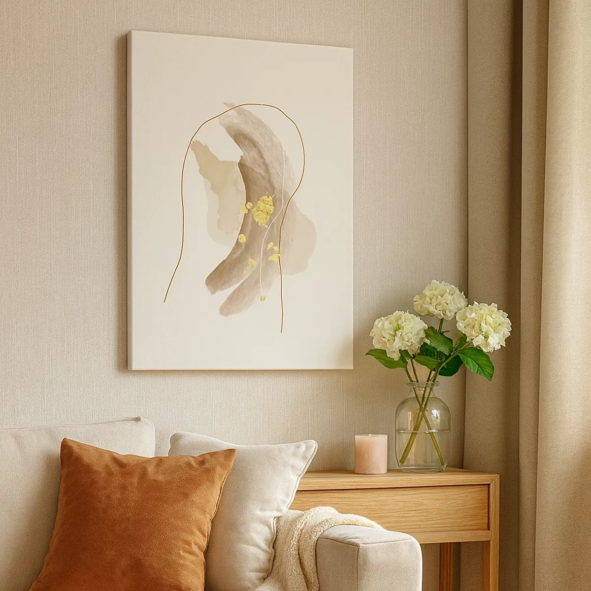 Tablou pe pânză - Întâlnite în spațiu - 50x70 cm