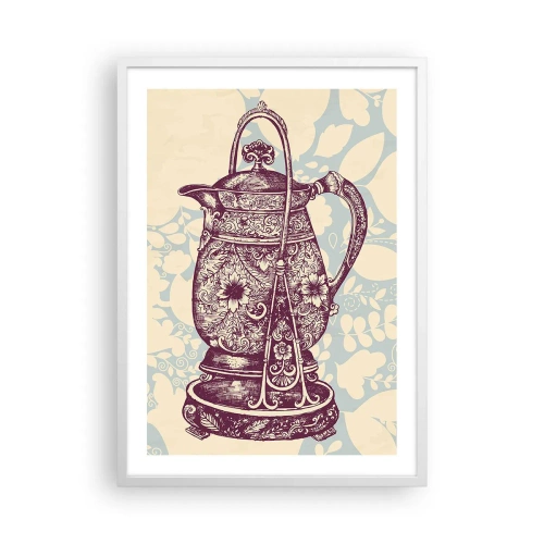 Poster în ramă albă - Frumusețea vieții de zi cu zi - 50x70 cm