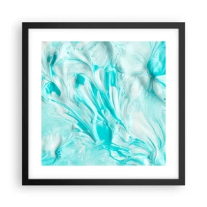 Poster în ramă neagră - Împreună pentru totdeauna - 40x40 cm