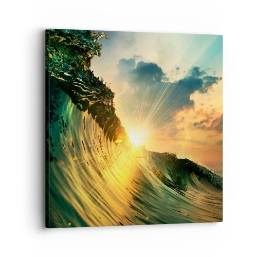 Tablou pe pânză - Surferule, unde ești? - 30x30 cm