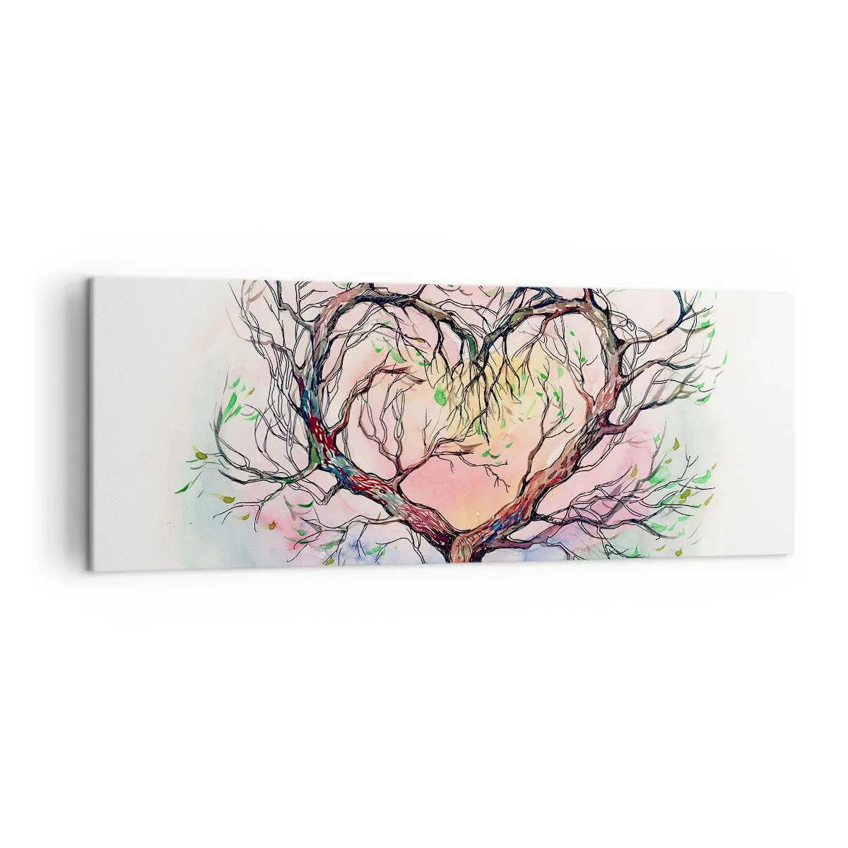 Tablou pe pânză - Împreună împotriva vijeliei - 140x50 cm