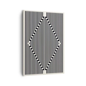 Tablou pe pânză - Iluzie geometrică - 50x70 cm