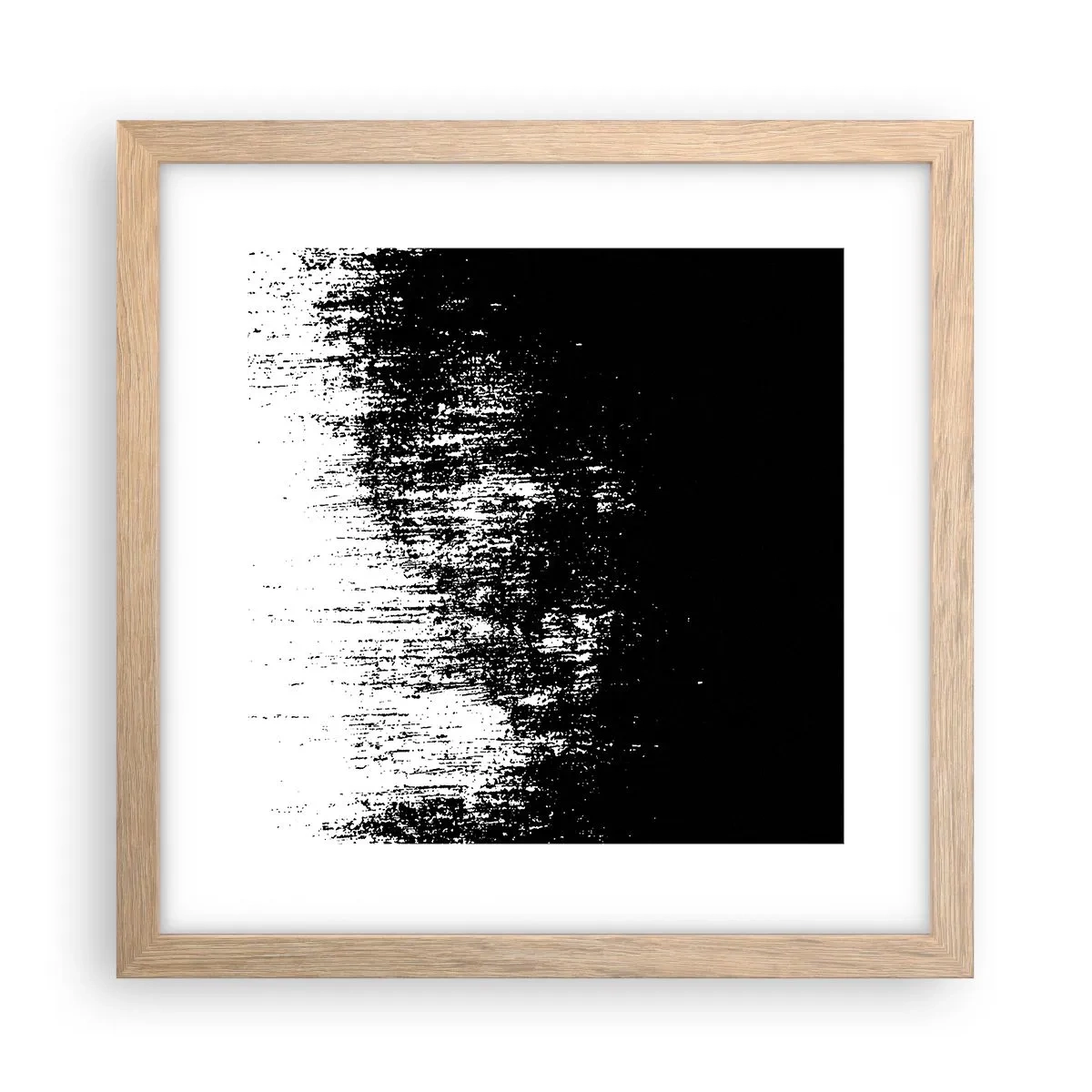 Poster în ramă de stejar deschis - Iar câștigătorul este... - 30x30 cm