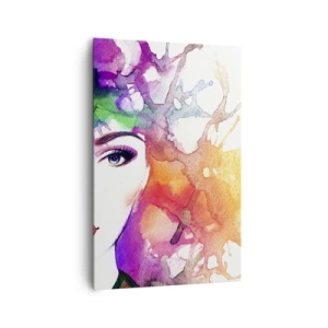 Tablou pe pânză - Cu capul în nori - 80x120 cm