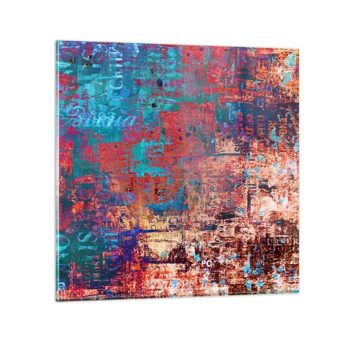 Tablou pe sticlă - Memorie și uitare - 30x30 cm