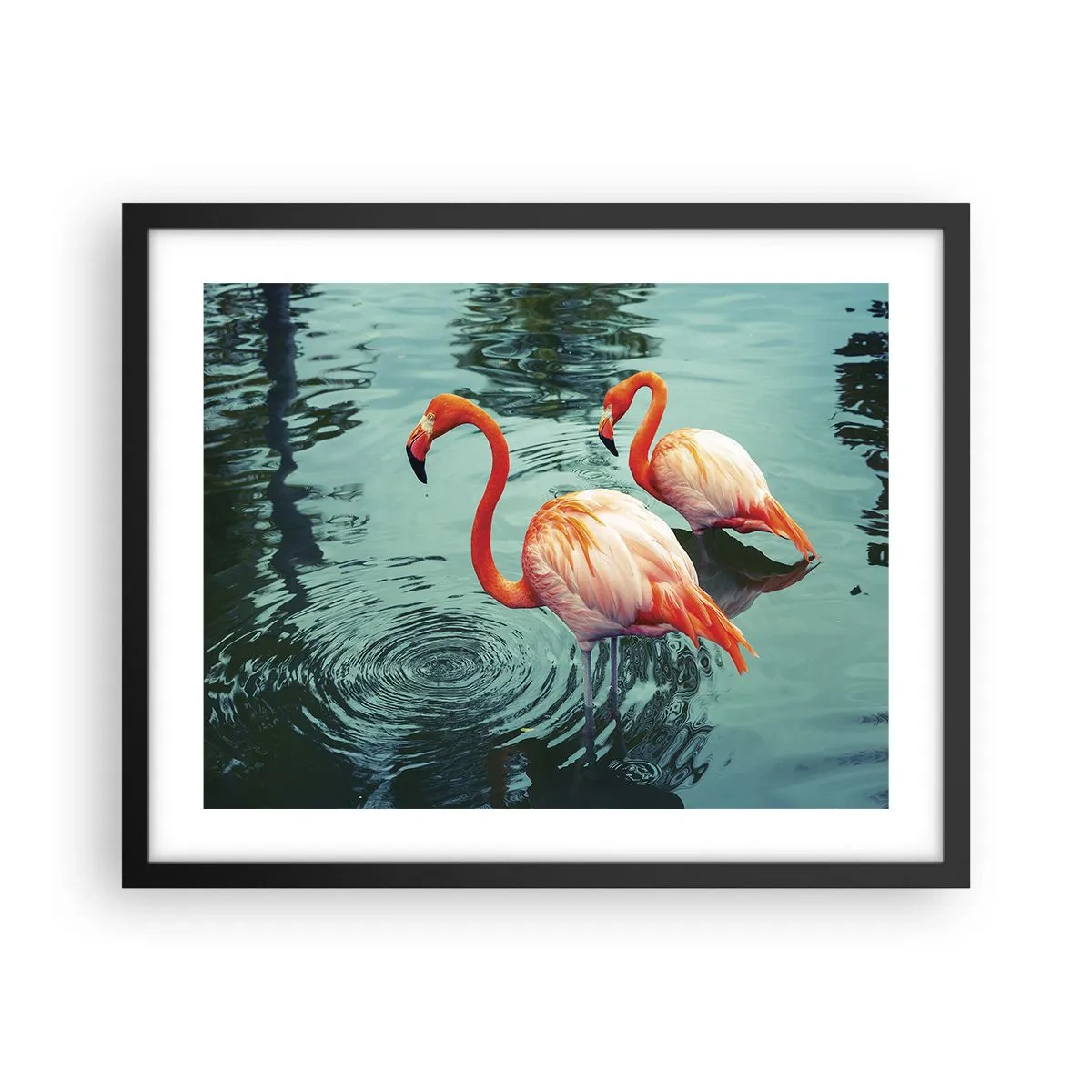 Poster în ramă neagră - Suntem bune de revistele de modă - 50x40 cm