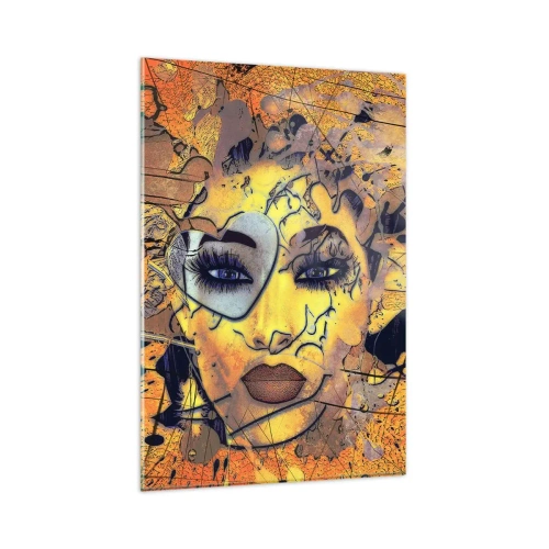 Tablou pe sticlă - Frumusețe însorită - 80x120 cm